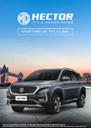 MG Hector Prospekt 2022 IN